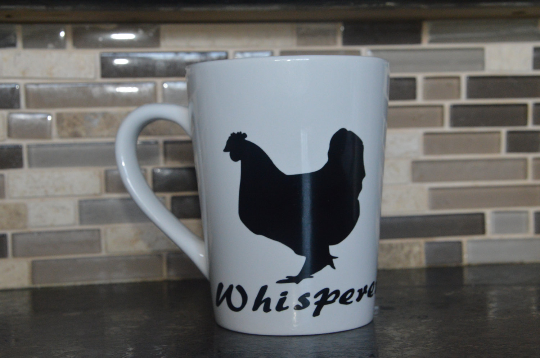 Chicken Whisperer Porcelain Mug-Hand Made
